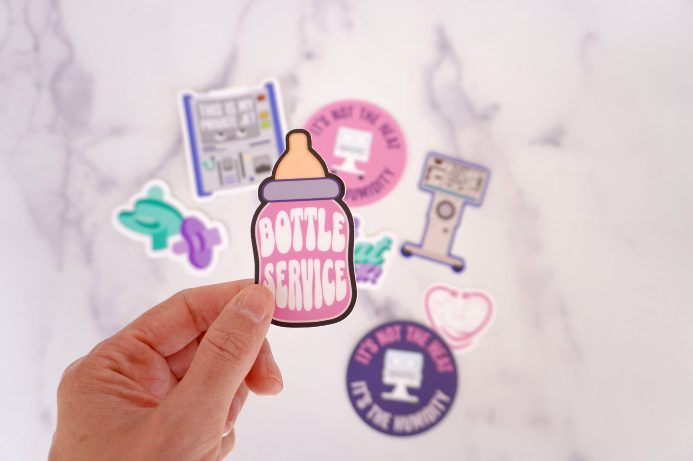 NICU Sticker Set