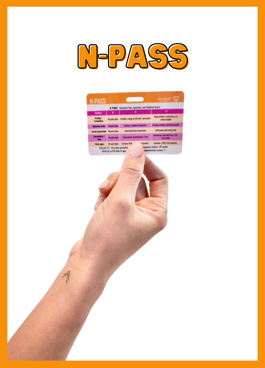 NPASS & FLACC Badge Reference Card