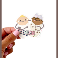 NICUity x Skye & Oliver NICU Sticker