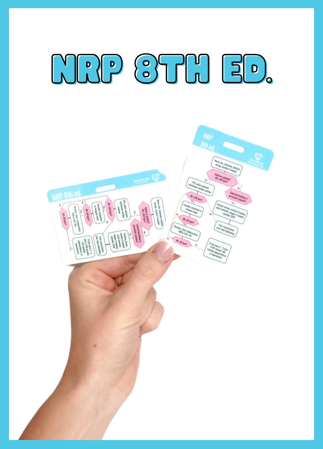 NRP 8th ed. Badge Reference Card