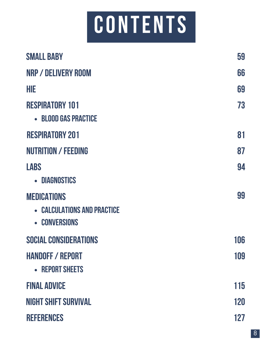 The NICU Essentials Masterclass Manual