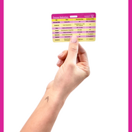 NICU Common Medications Badge Reference Card