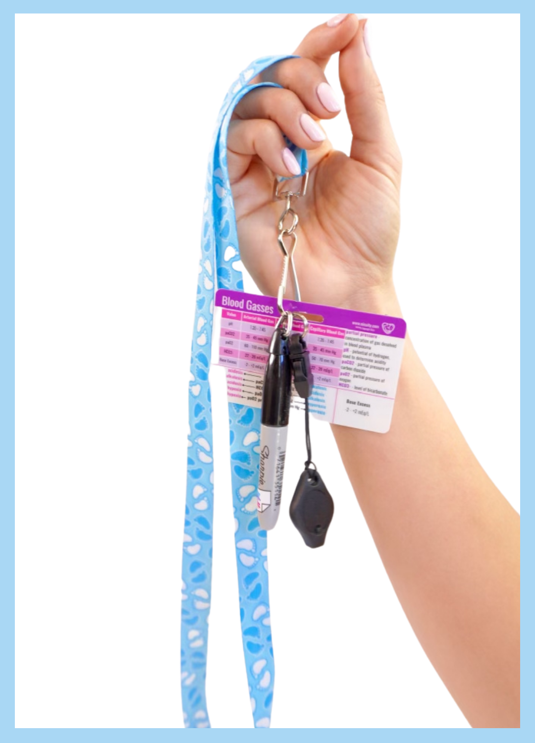 Footprint Lanyard