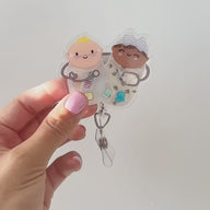 NICUity x Skye & Oliver NICU Badge Reel